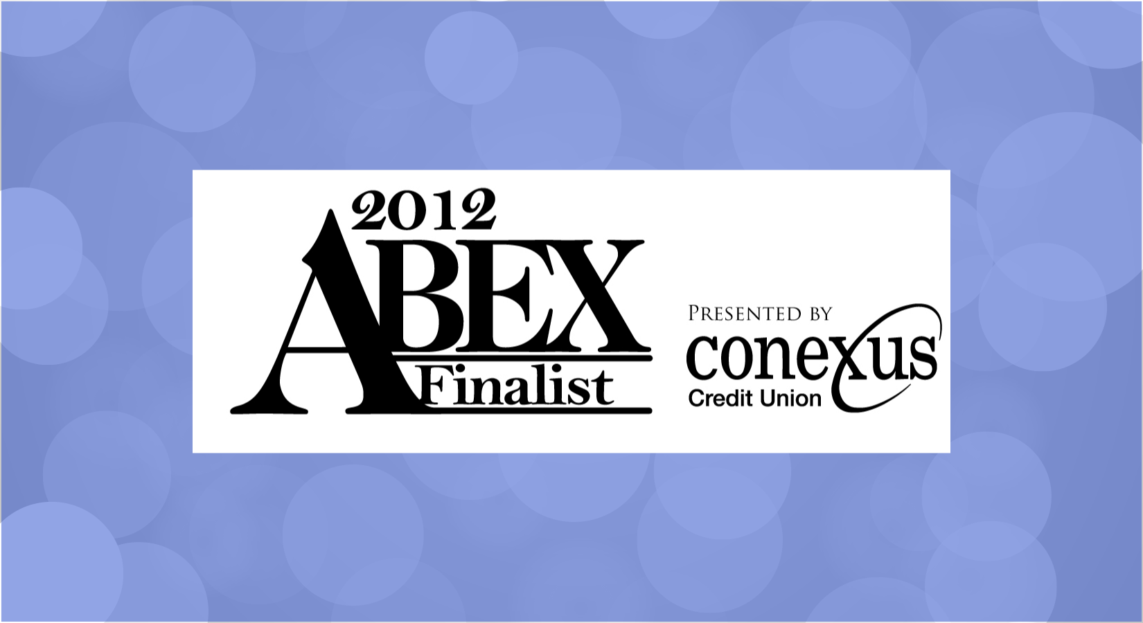 ABEX 2012 Finalist