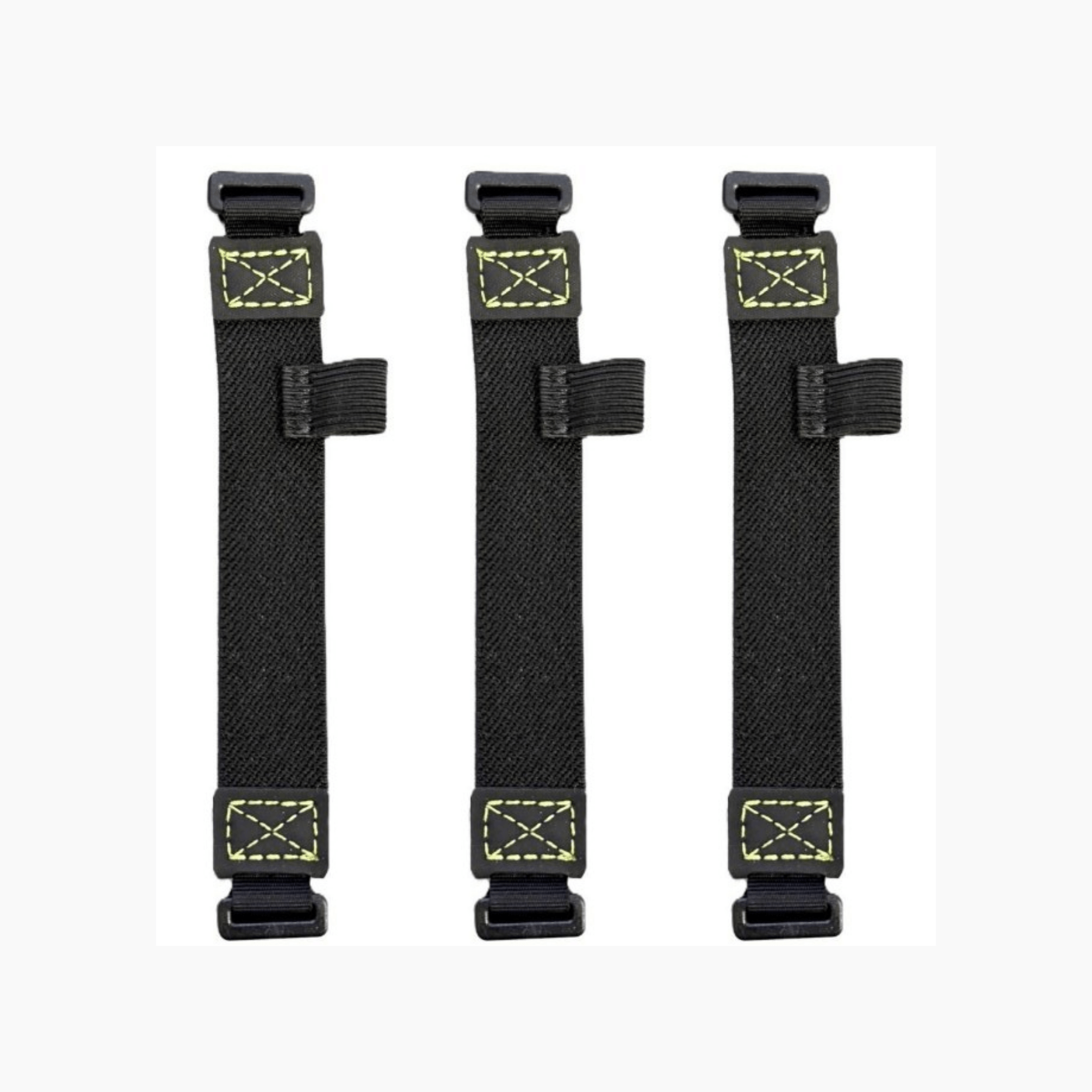 Three Zebra TC501 black straps