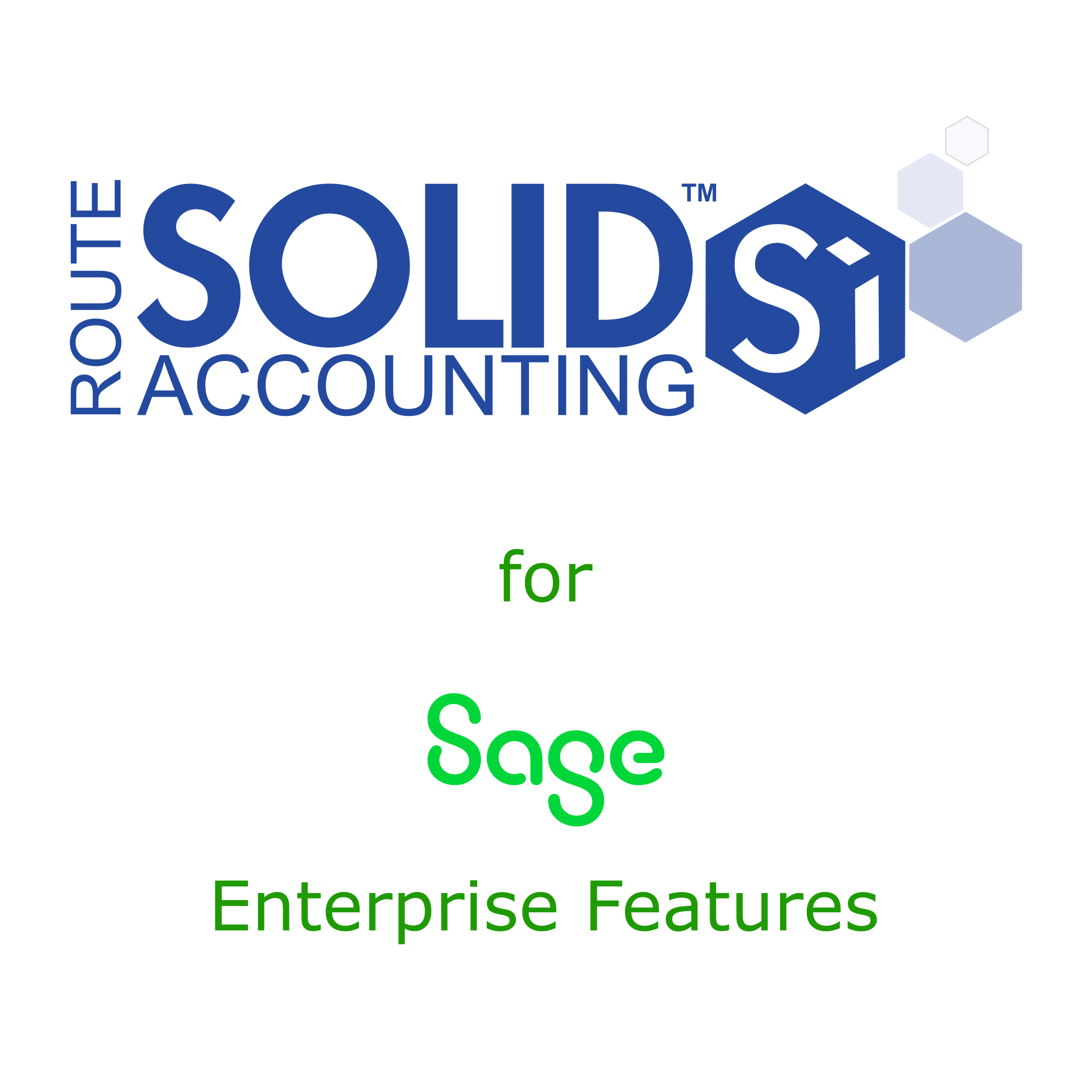 Solid Route Accounting for Sage 100 with Enterprise Features