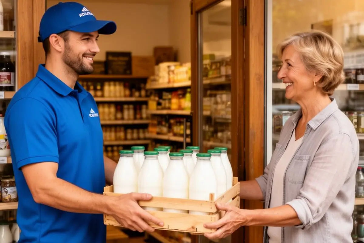 Milk delivery customer relationship management