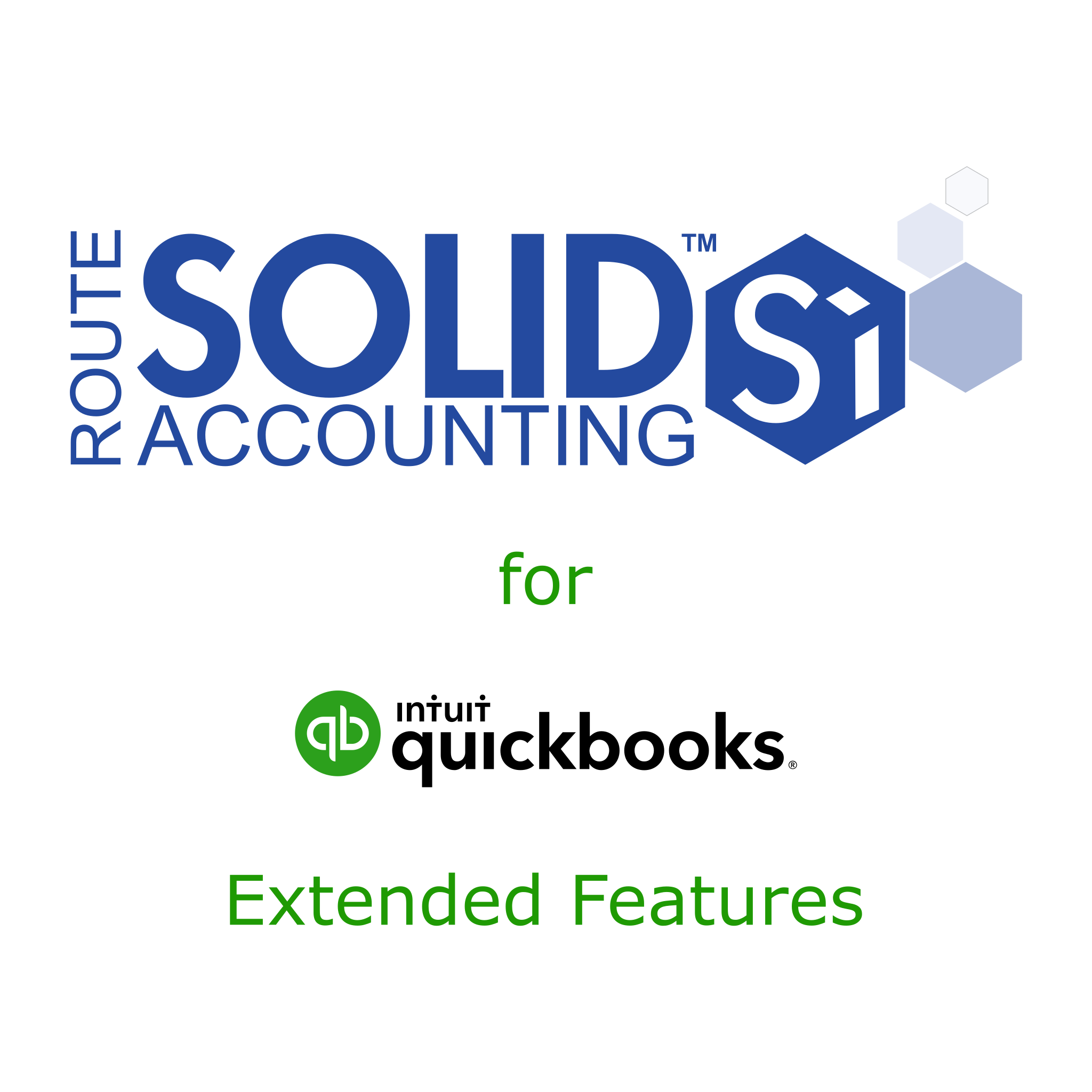 Solid Route Accounting for QuickBooks with Extended Features